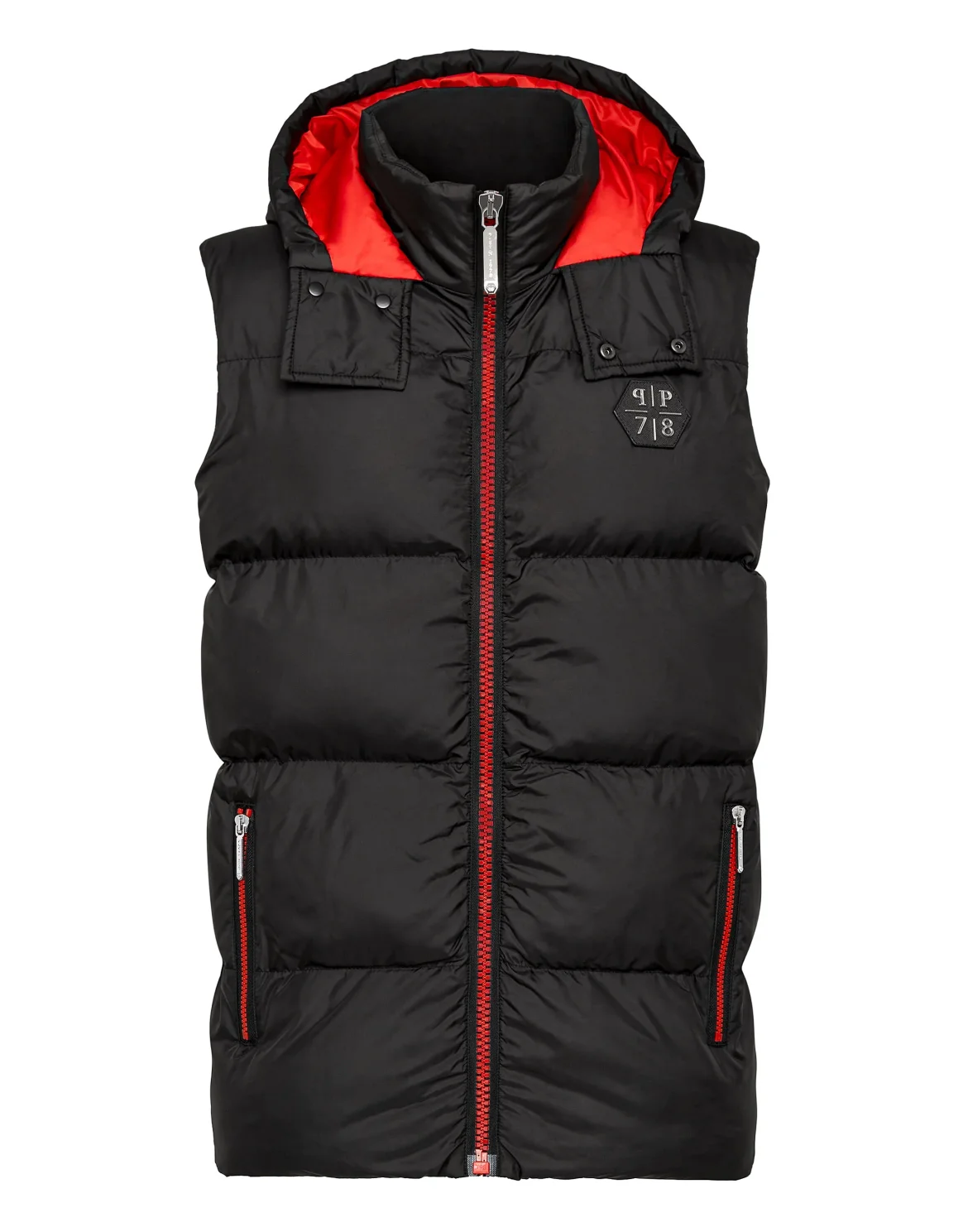 Short Vest Slim Cut, цвет: Черный