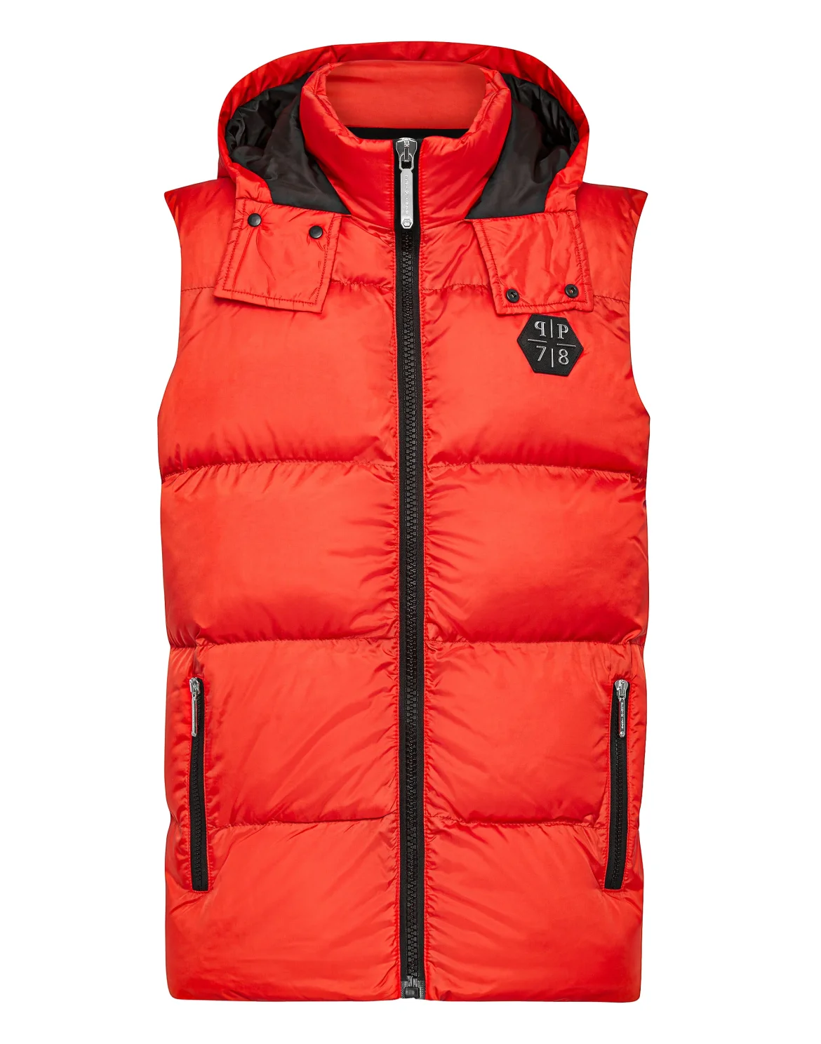 Short Vest Slim Cut, цвет: Красный