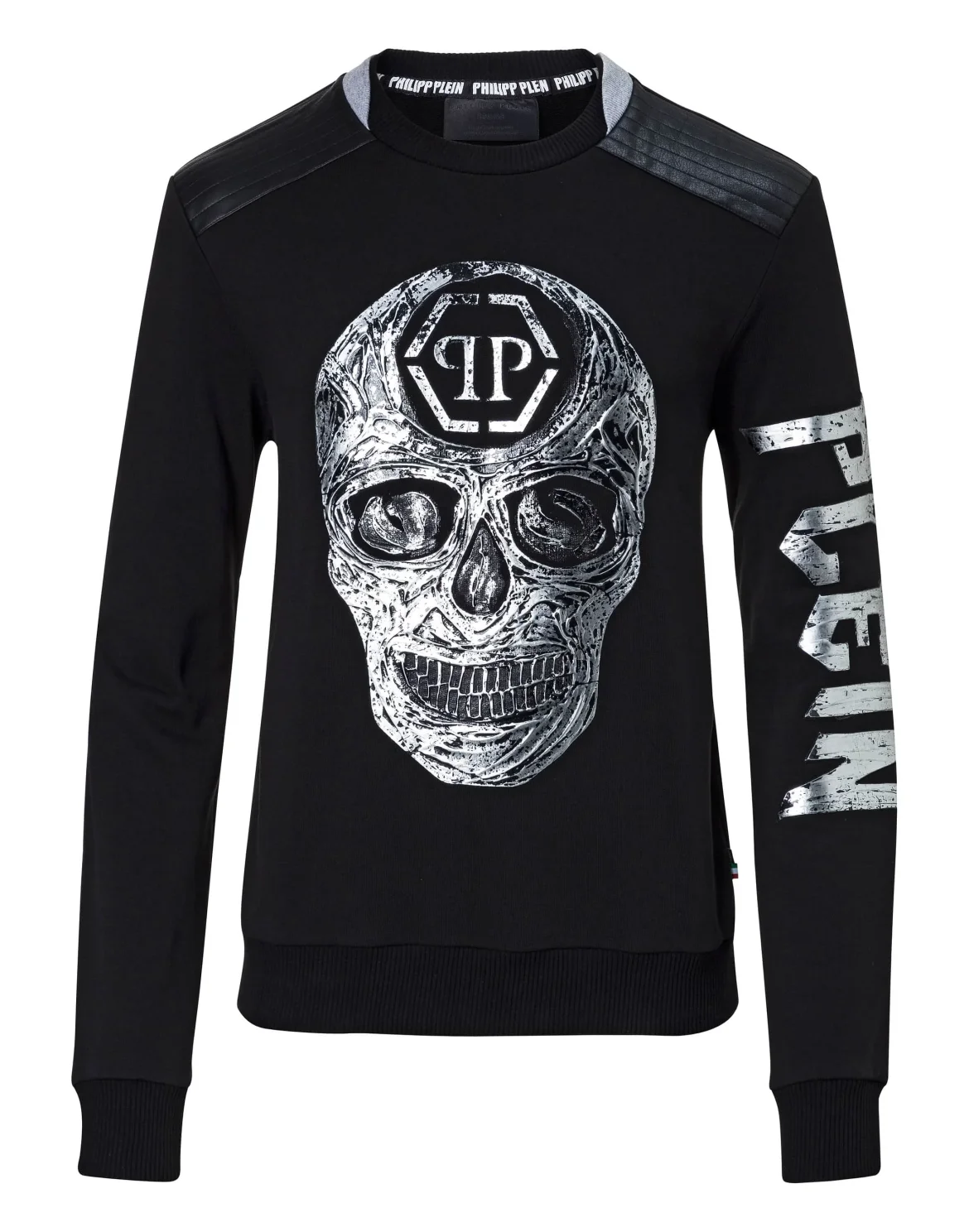 Sweatshirt LS "Handmade skull", цвет: Черный