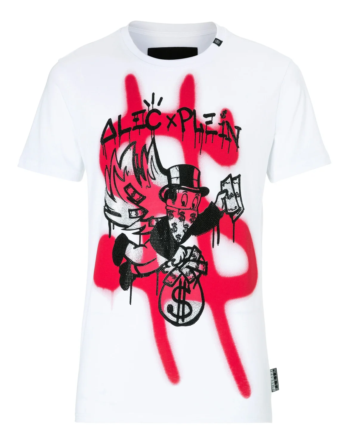 T-shirt Round Neck SS "Monopoli Money", цвет: Белый