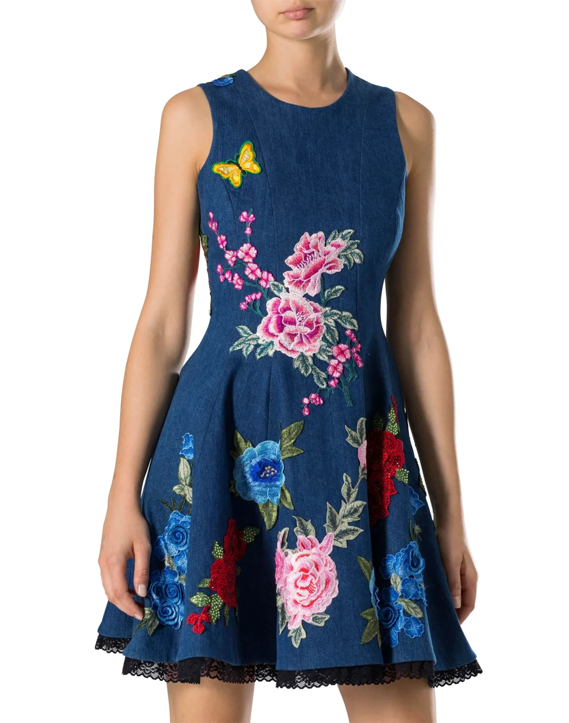 Denim Dress "Mary Batts", цвет: Синий