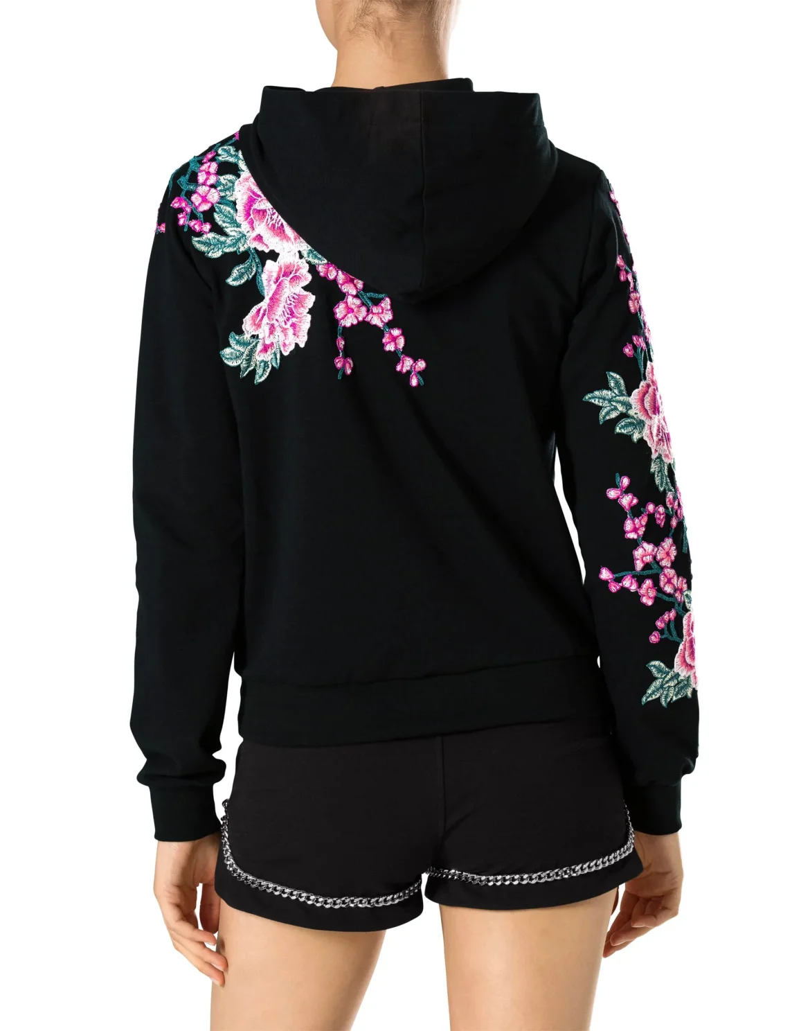 Hoodie Sweatjacket "My Last", цвет: Черный