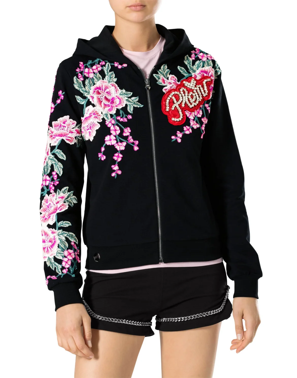 Hoodie Sweatjacket "My Last", цвет: Черный
