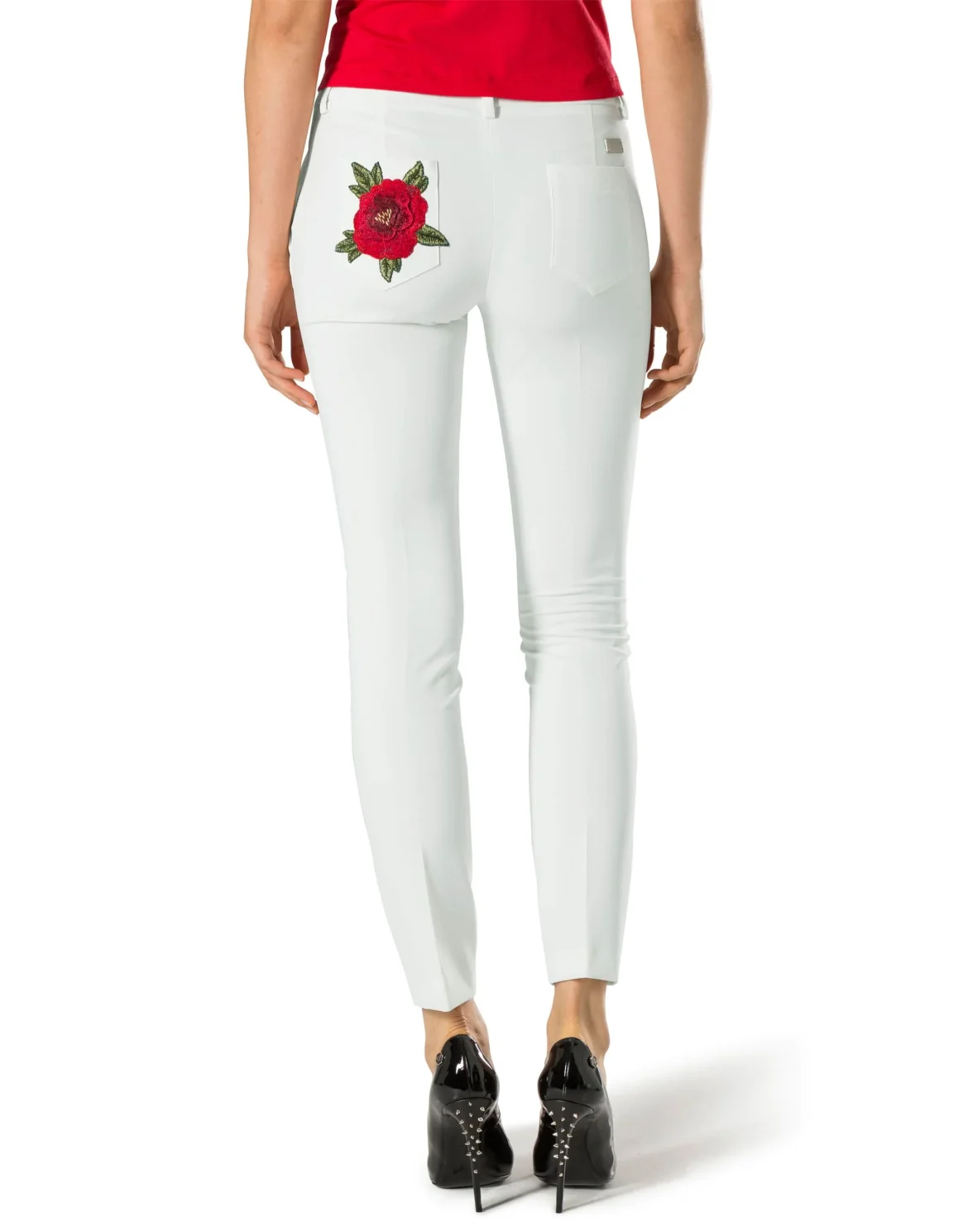 Long Trousers "Solenne Rogers", цвет: Белый