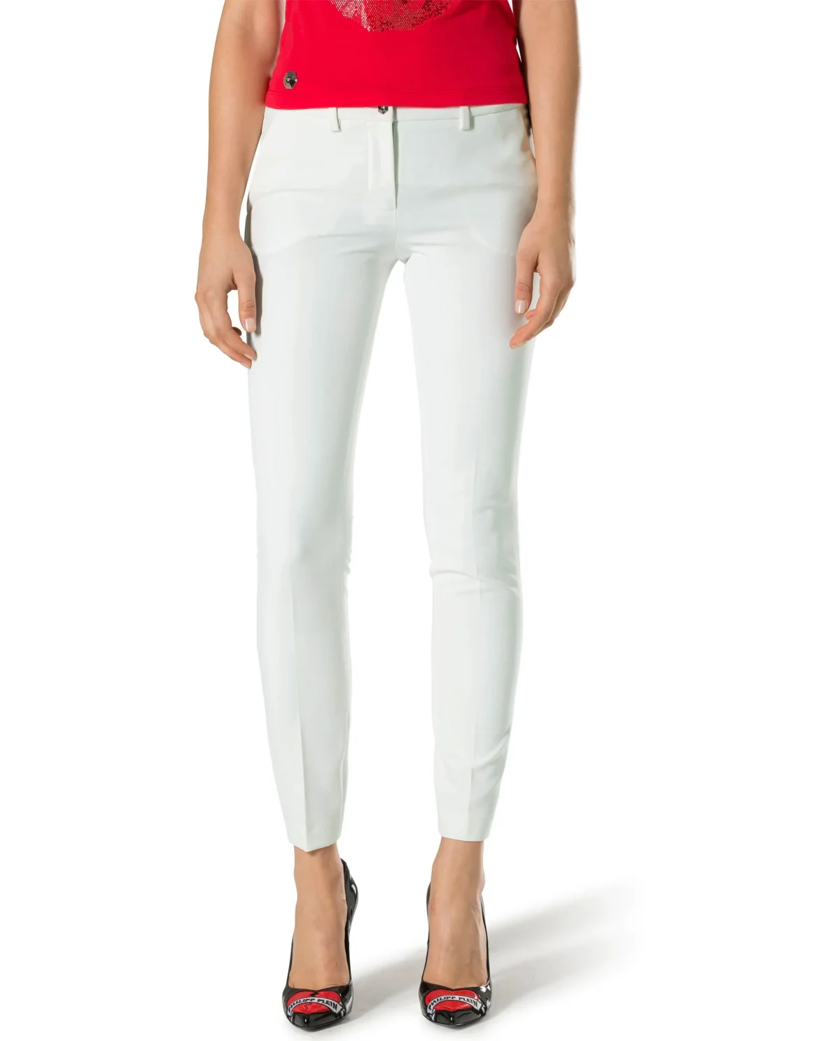 Long Trousers "Solenne Rogers", цвет: Белый