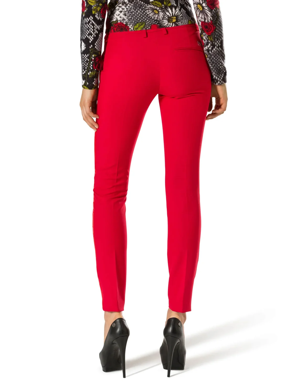 Long Trousers "Liza Evans", цвет: Красный