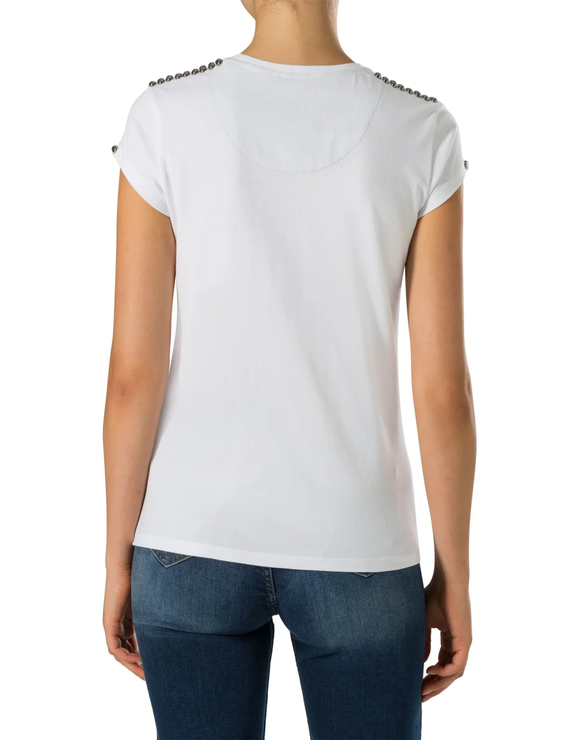 T-shirt Round Neck SS "Rule the world", цвет: Белый