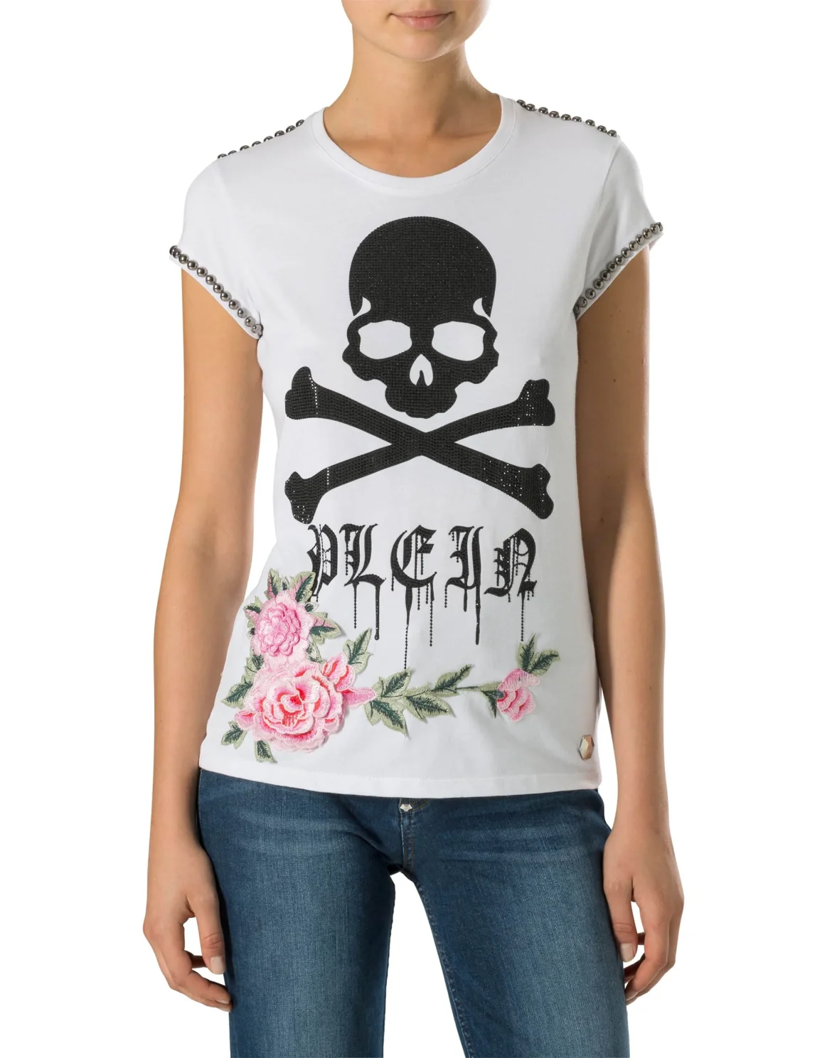 T-shirt Round Neck SS "Rule the world", цвет: Белый