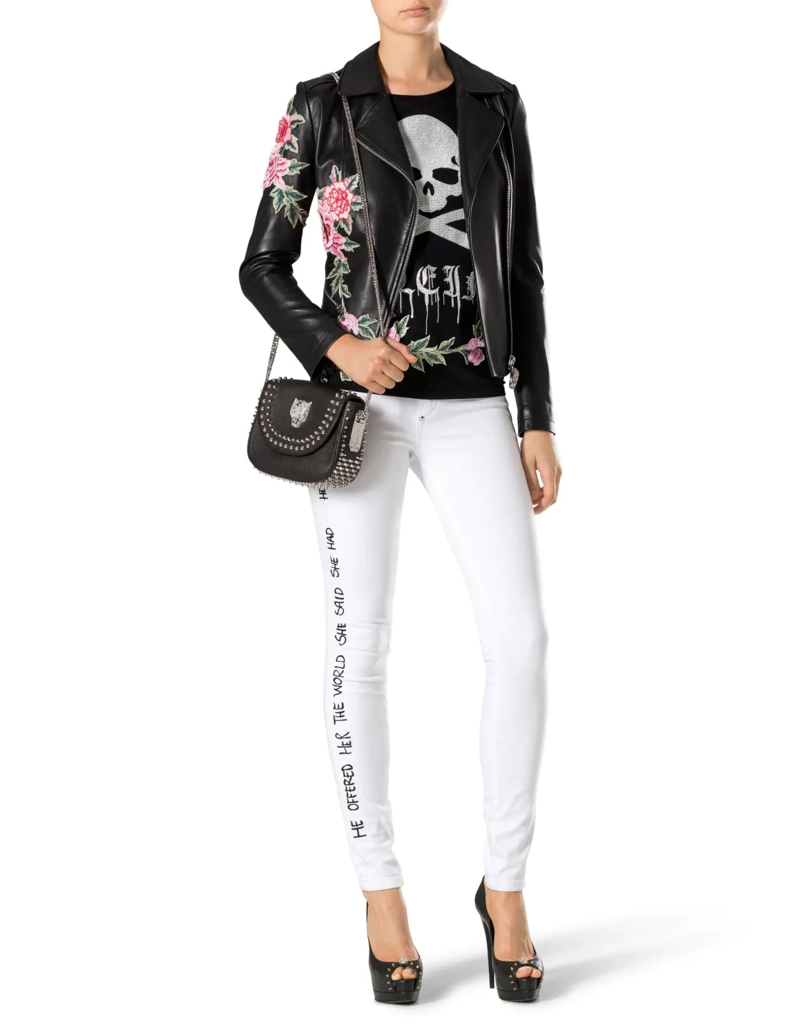 T-shirt Round Neck SS "Rule the world", цвет: Черный