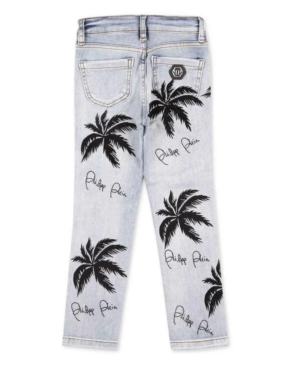 Slim Fit Aloha Plein, цвет: Синий
