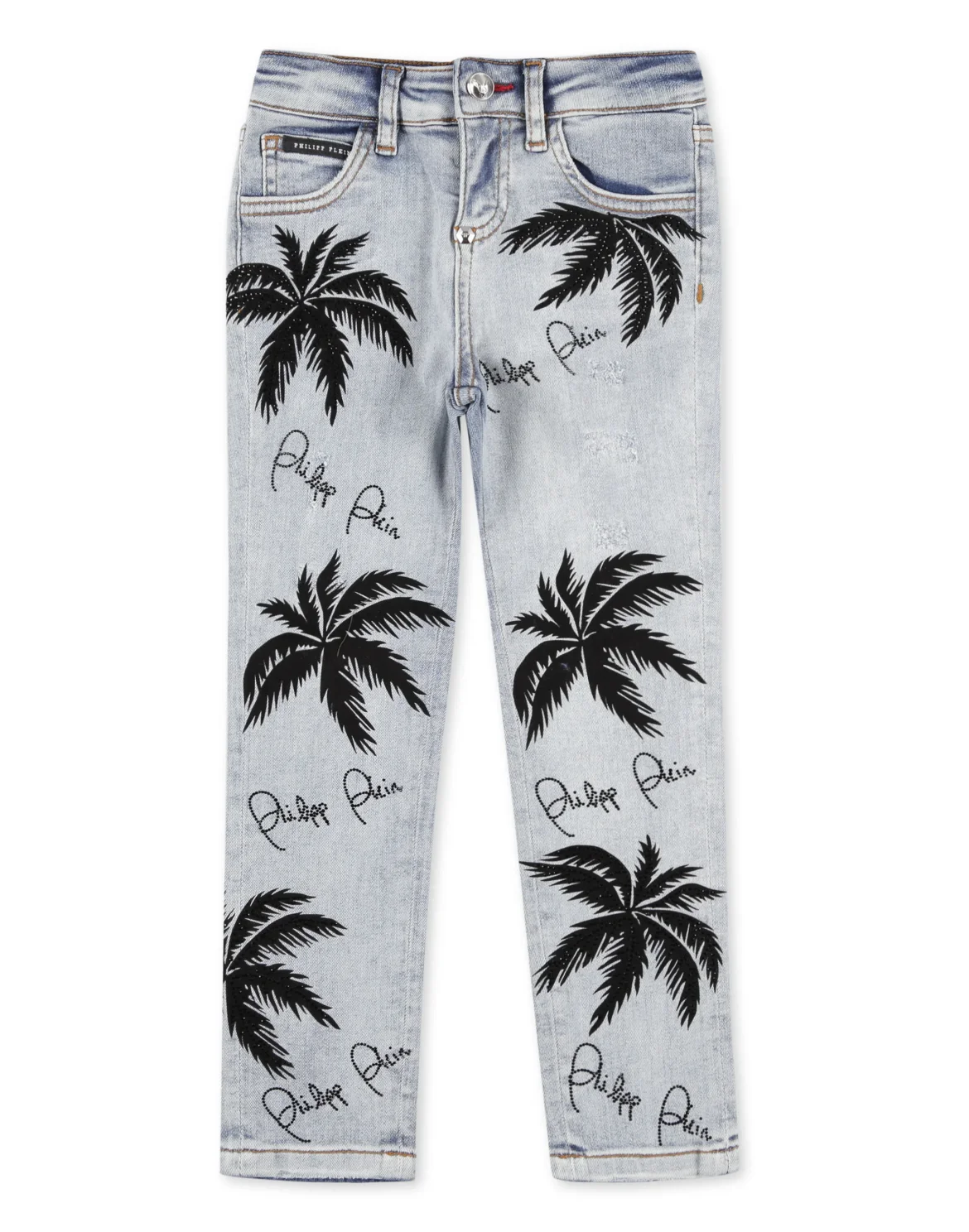 Slim Fit Aloha Plein, цвет: Синий