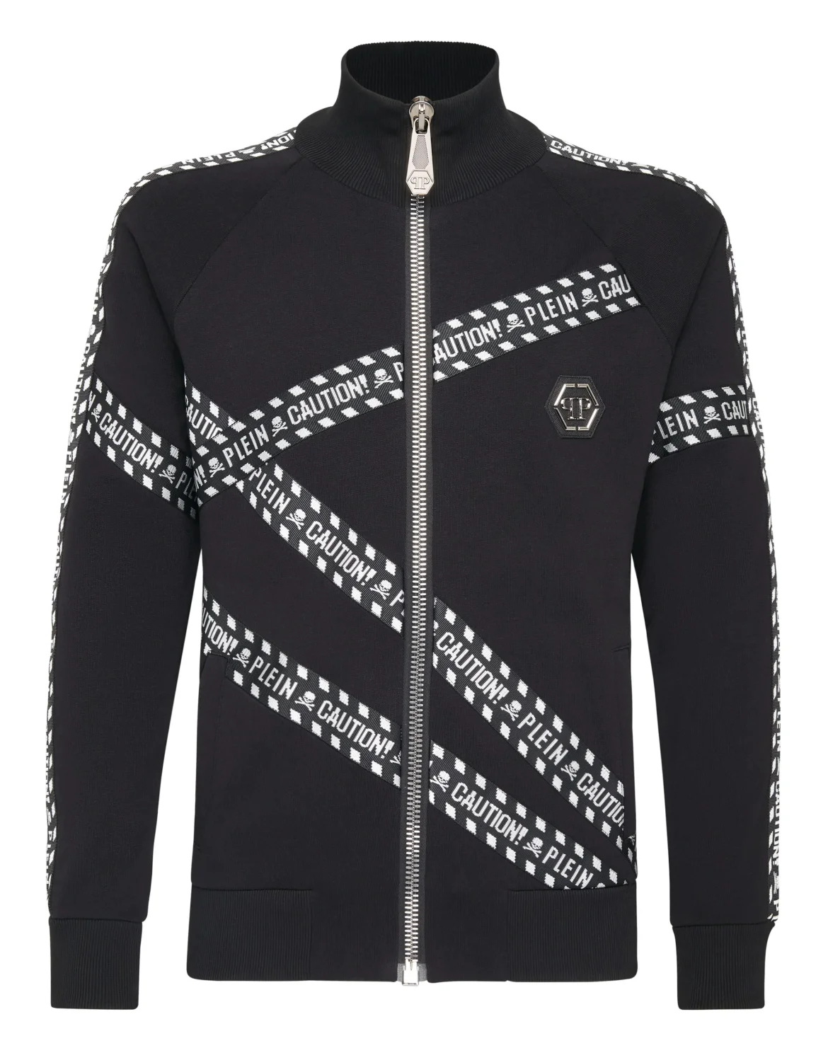 Jogging Jacket Warning, цвет: Черный
