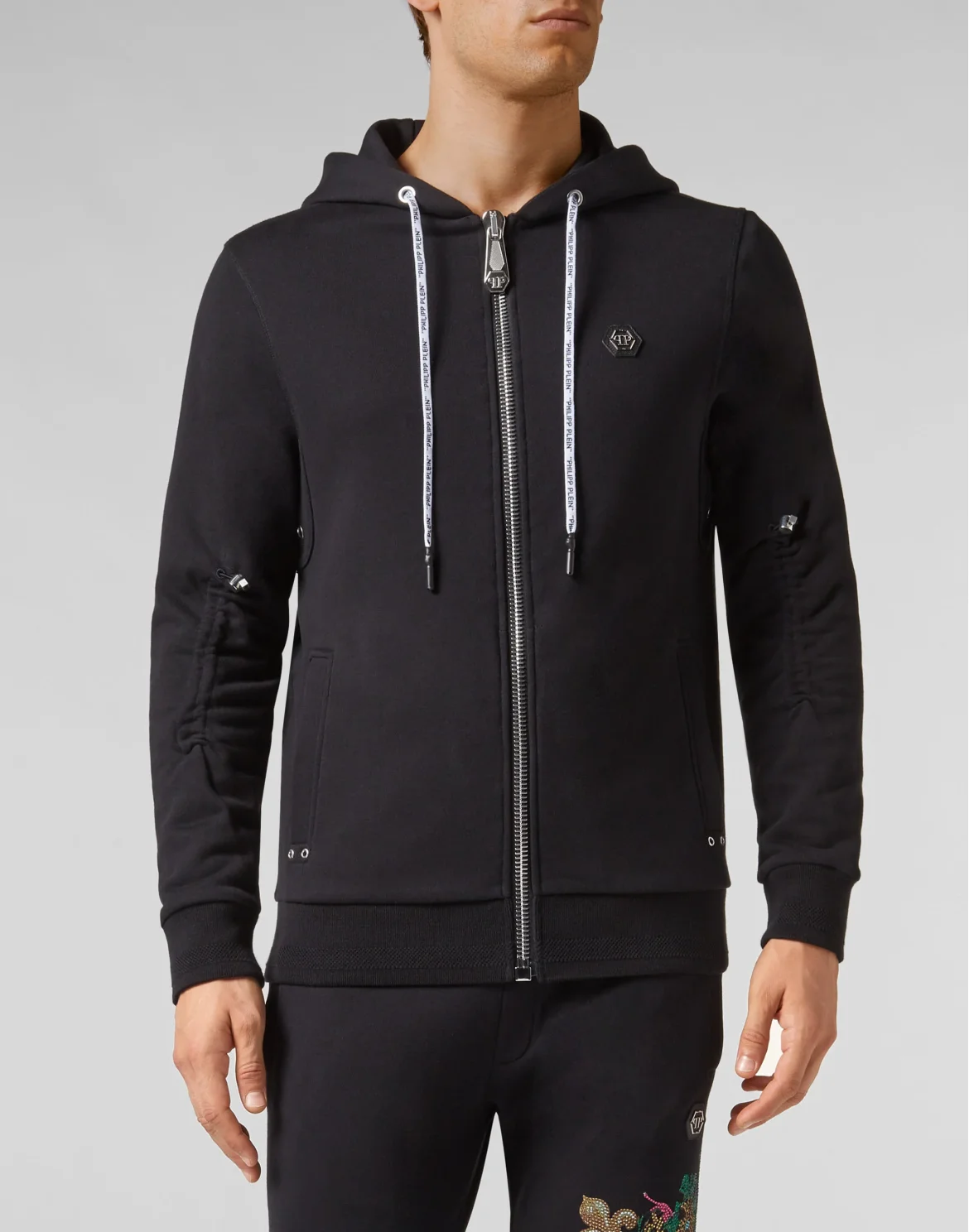 Hoodie Sweatjacket Aloha Plein, цвет: Черный