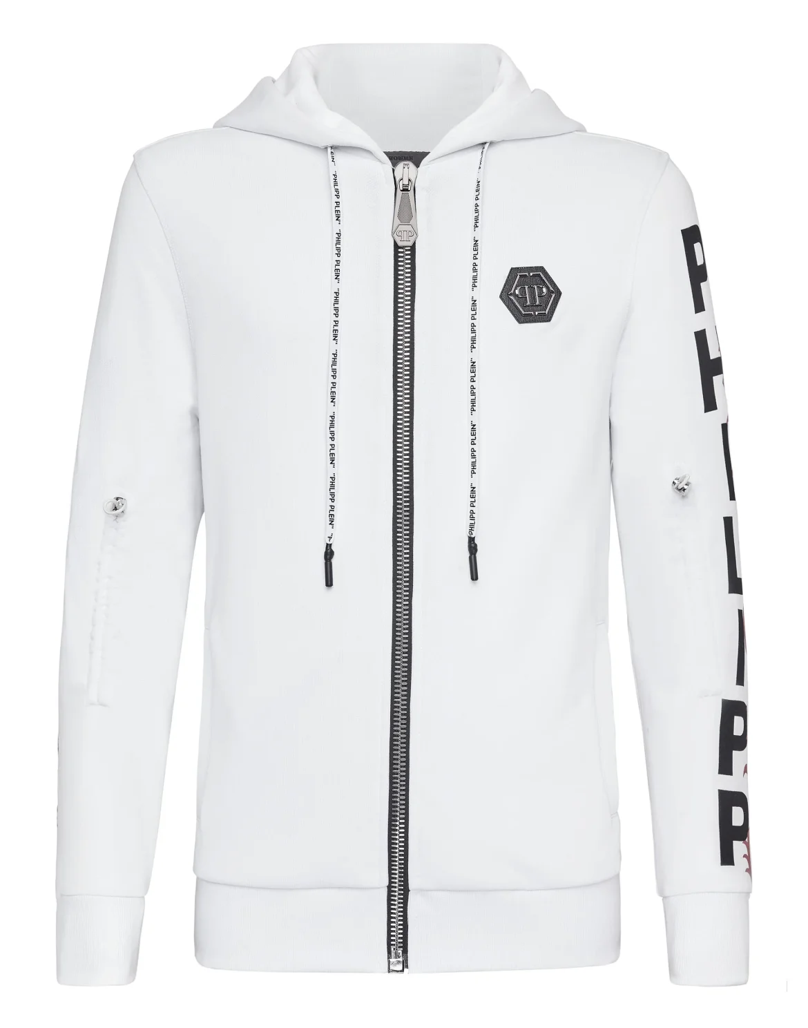 Hoodie Sweatjacket Dollar, цвет: Белый