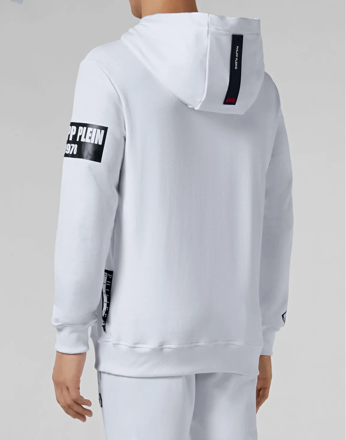 Hoodie sweatshirt PP1978, цвет: Белый
