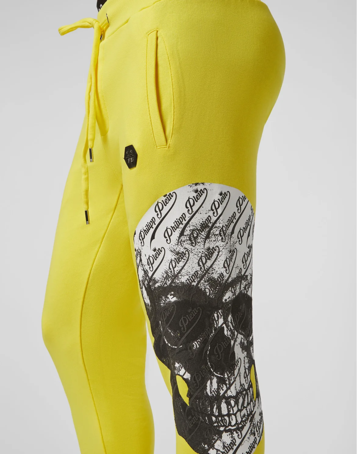 Jogging Trousers Allover skull, цвет: Желтый