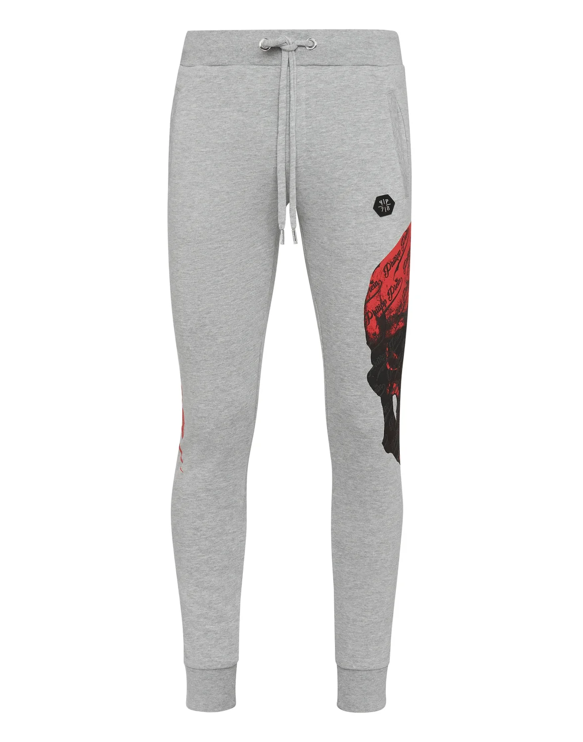 Jogging Trousers Allover skull, цвет: Серый