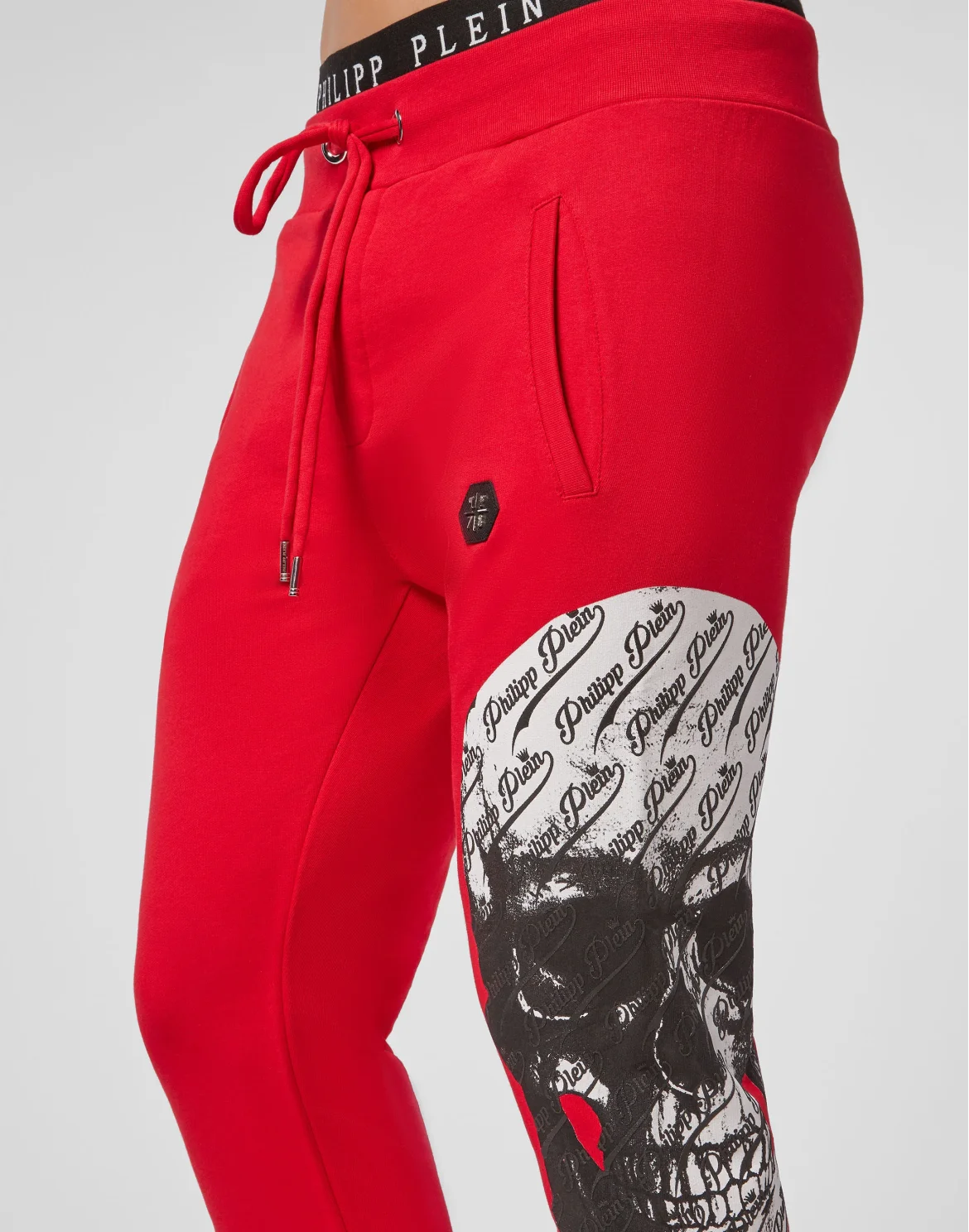 Jogging Trousers Allover skull, цвет: Красный