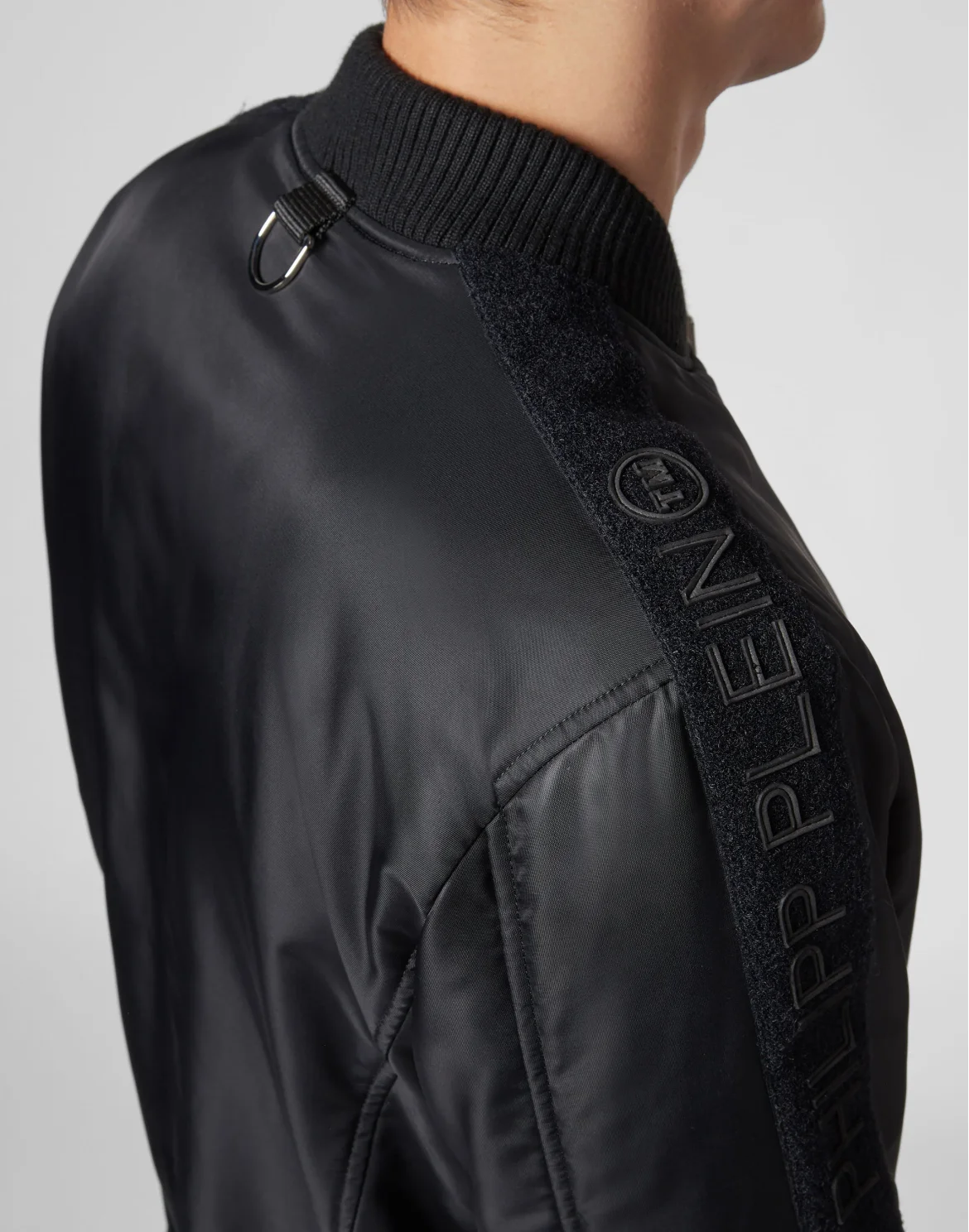 Nylon Jacket Philipp Plein TM, цвет: Черный