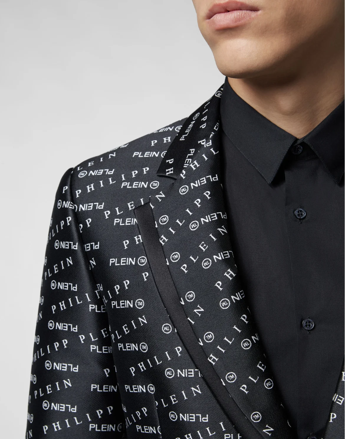 Blazer jacquard All over PP, цвет: Черный