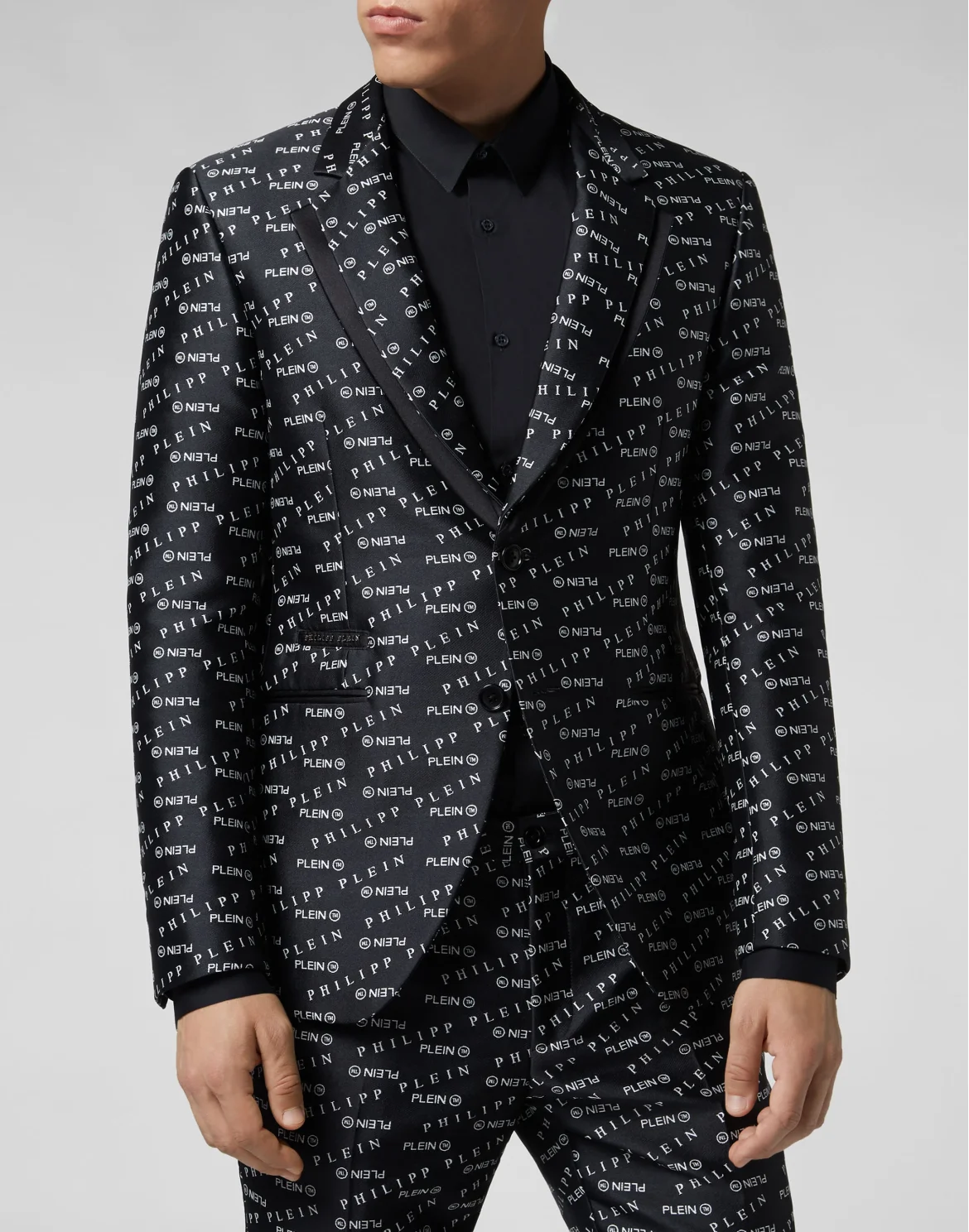 Blazer jacquard All over PP, цвет: Черный