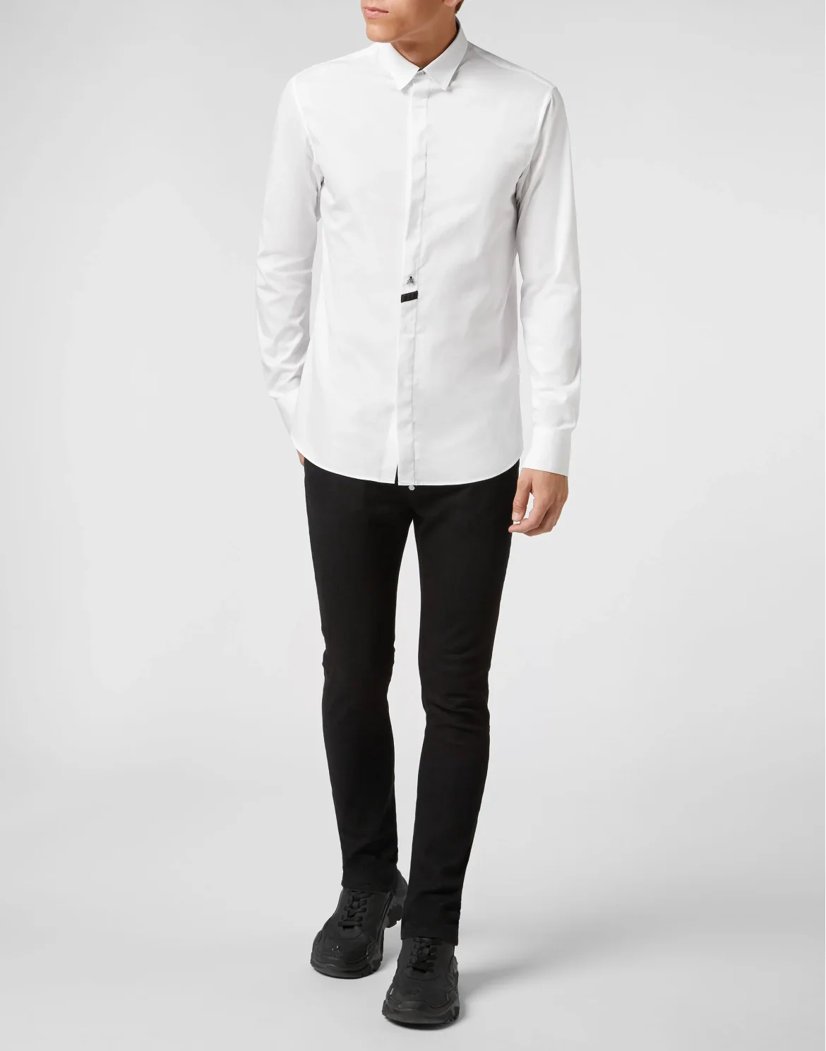 Shirt Diamond Cut LS Statement, цвет: Белый