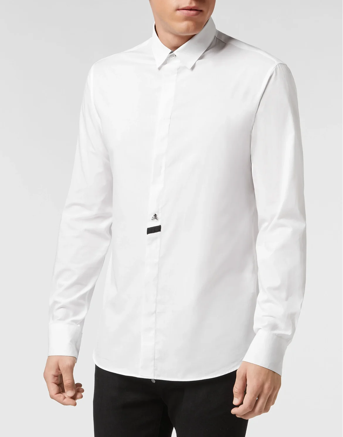Shirt Diamond Cut LS Statement, цвет: Белый