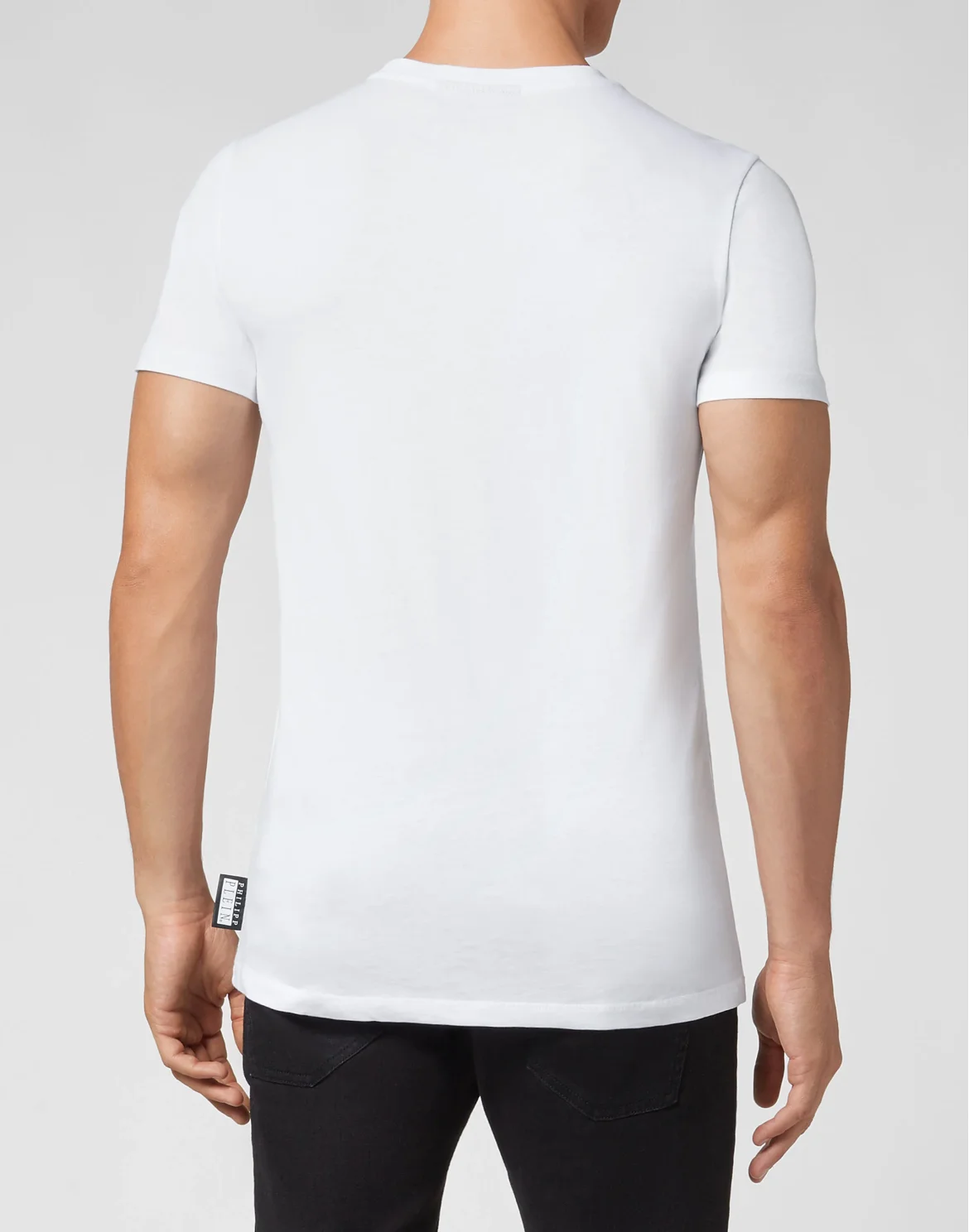 T-shirt Round Neck SS Skull, цвет: Белый