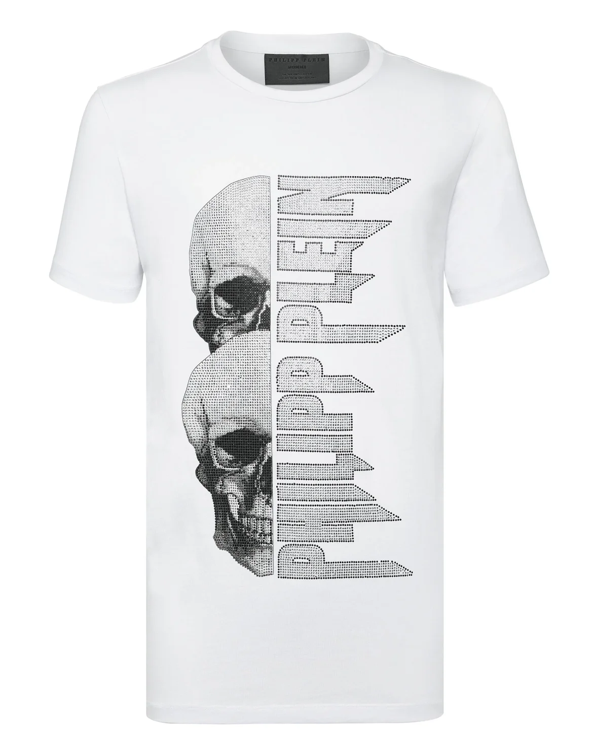 T-shirt Round Neck SS Skull, цвет: Белый