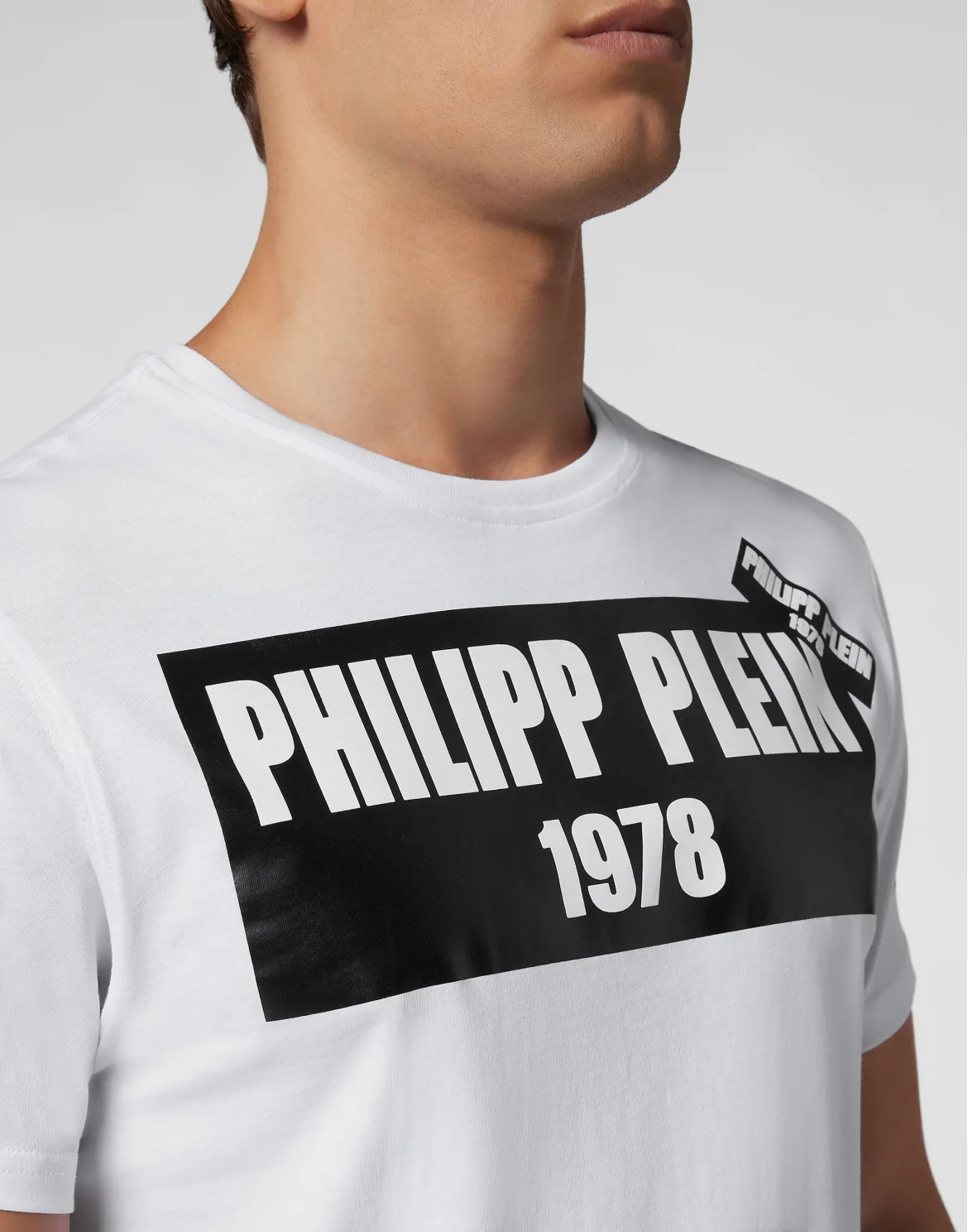 T-shirt Platinum Cut Round Neck PP1978, цвет: Белый