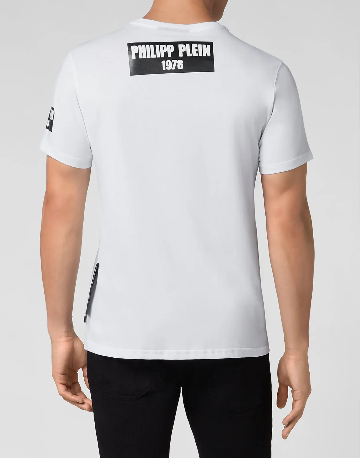 T-shirt Platinum Cut Round Neck PP1978, цвет: Белый