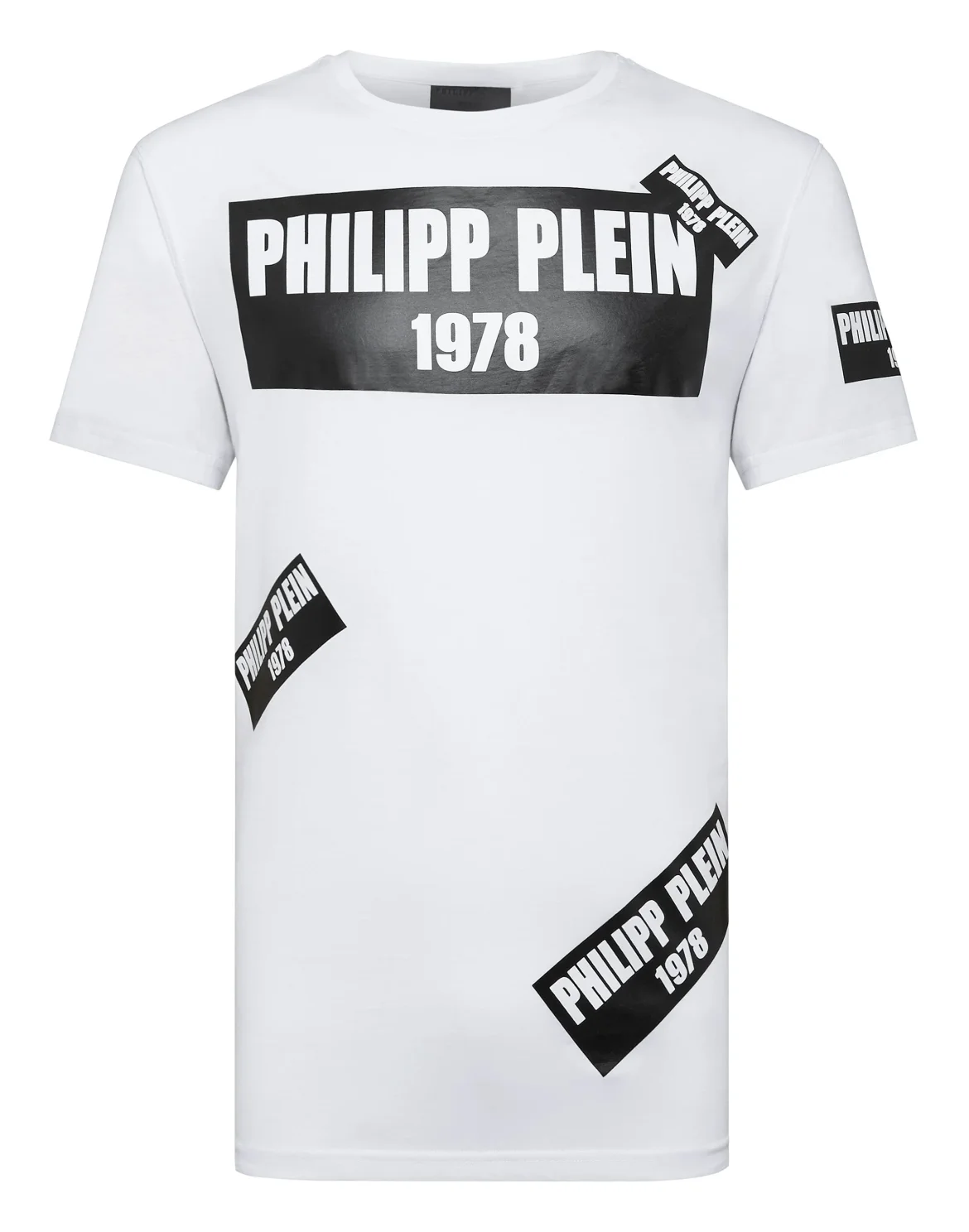 T-shirt Platinum Cut Round Neck PP1978, цвет: Белый
