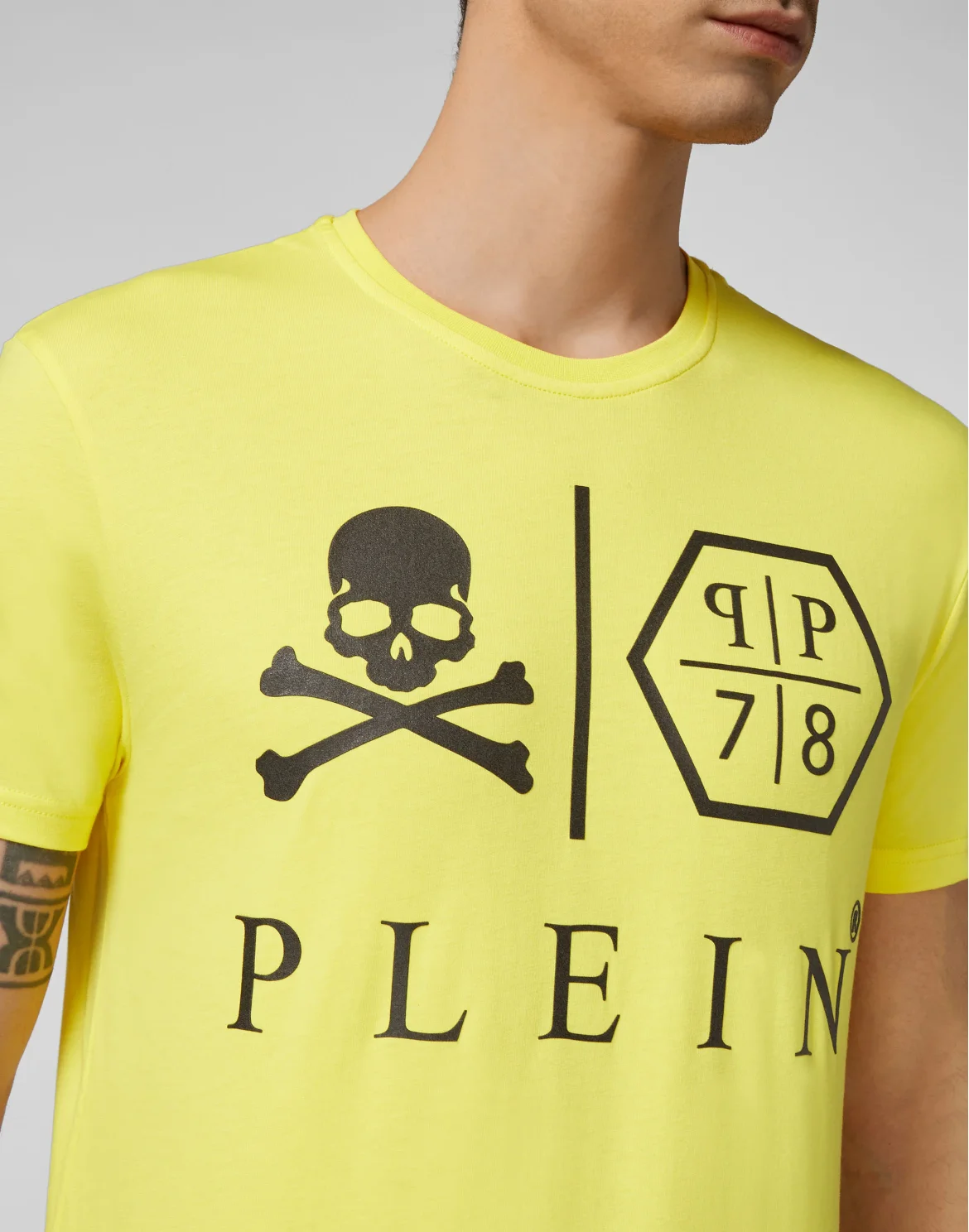 T-shirt Round Neck SS PP78, цвет: Желтый