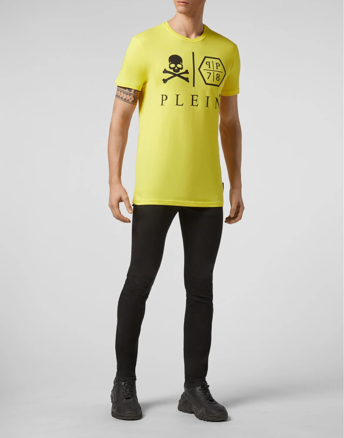 T-shirt Round Neck SS PP78, цвет: Желтый