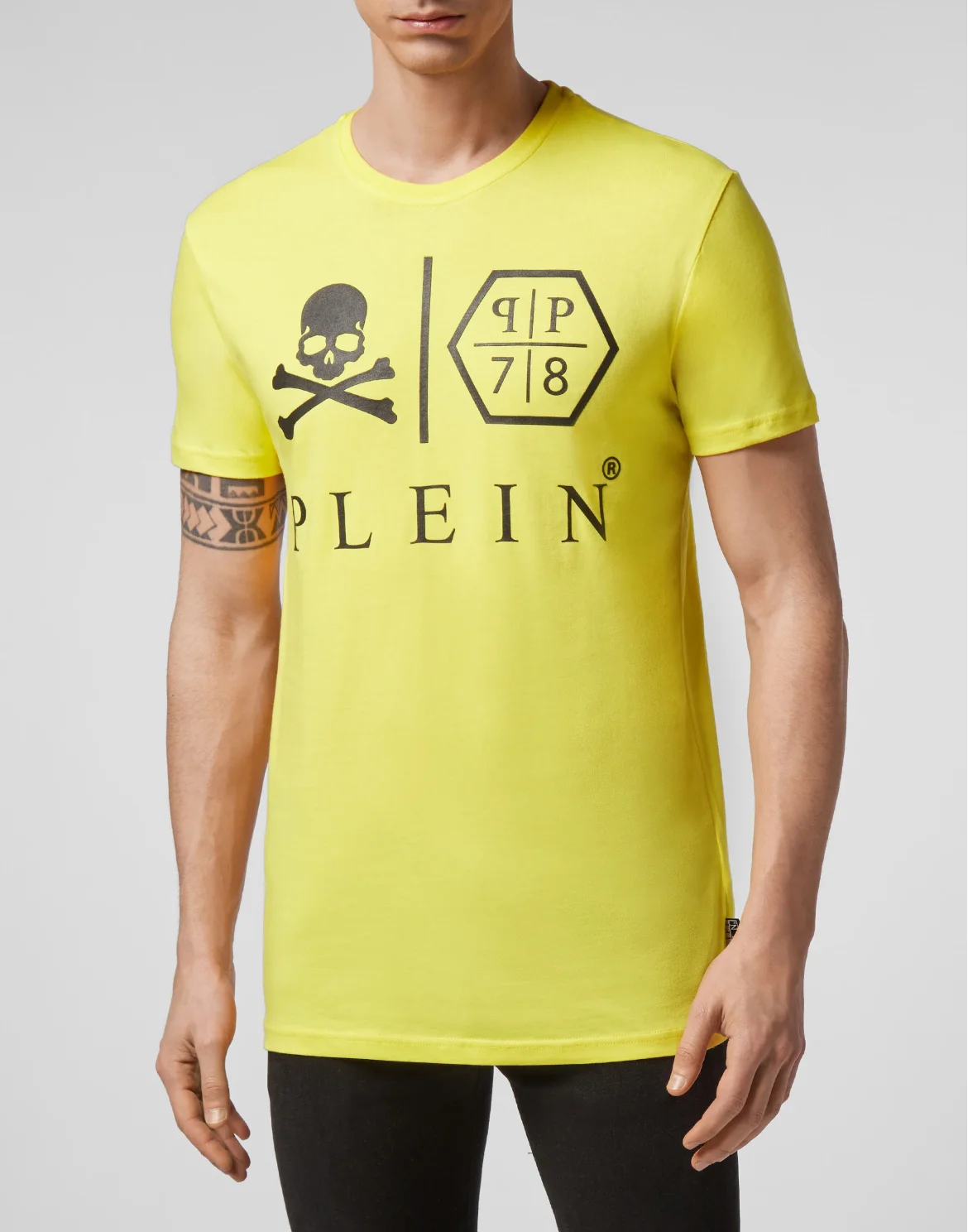 T-shirt Round Neck SS PP78, цвет: Желтый