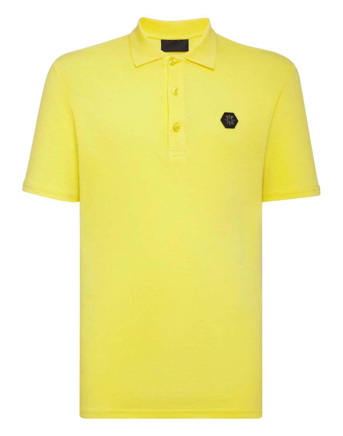 Slim Fit Polo shirt SS Hexagonal, цвет: Желтый