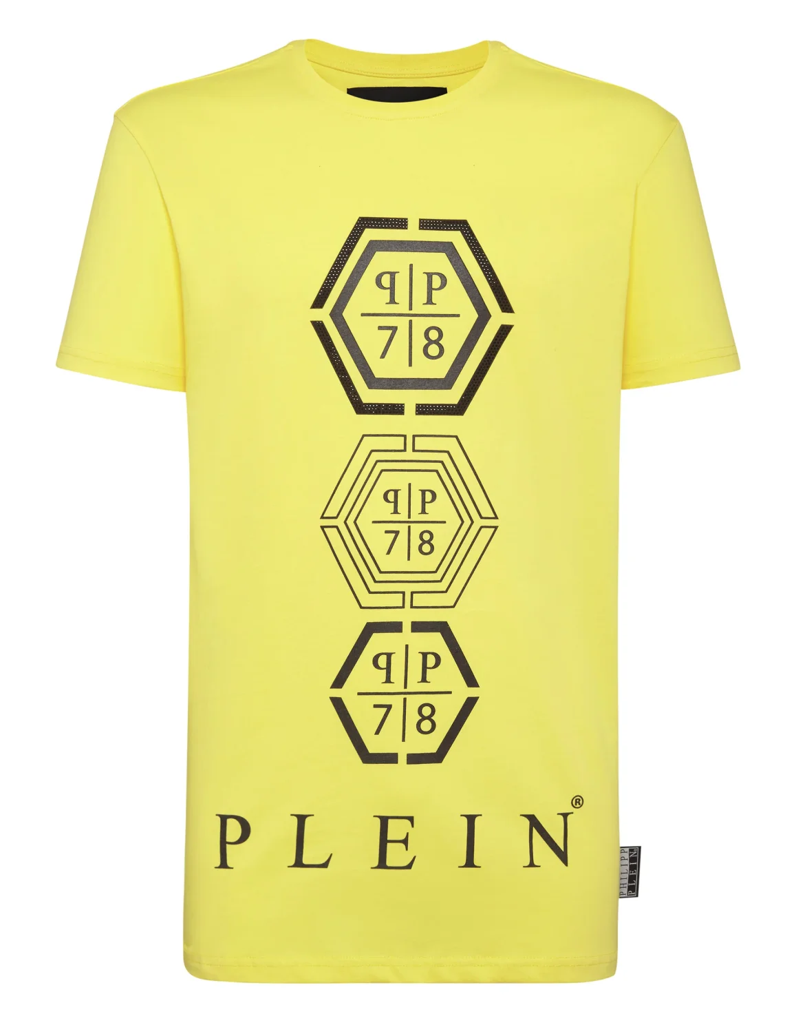 T-shirt Round Neck SS Hexagonal, цвет: Желтый