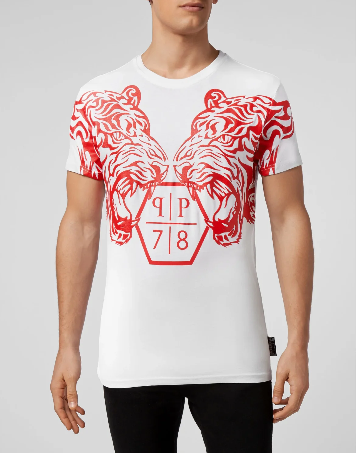 T-shirt Round Neck SS Tigers, цвет: Белый