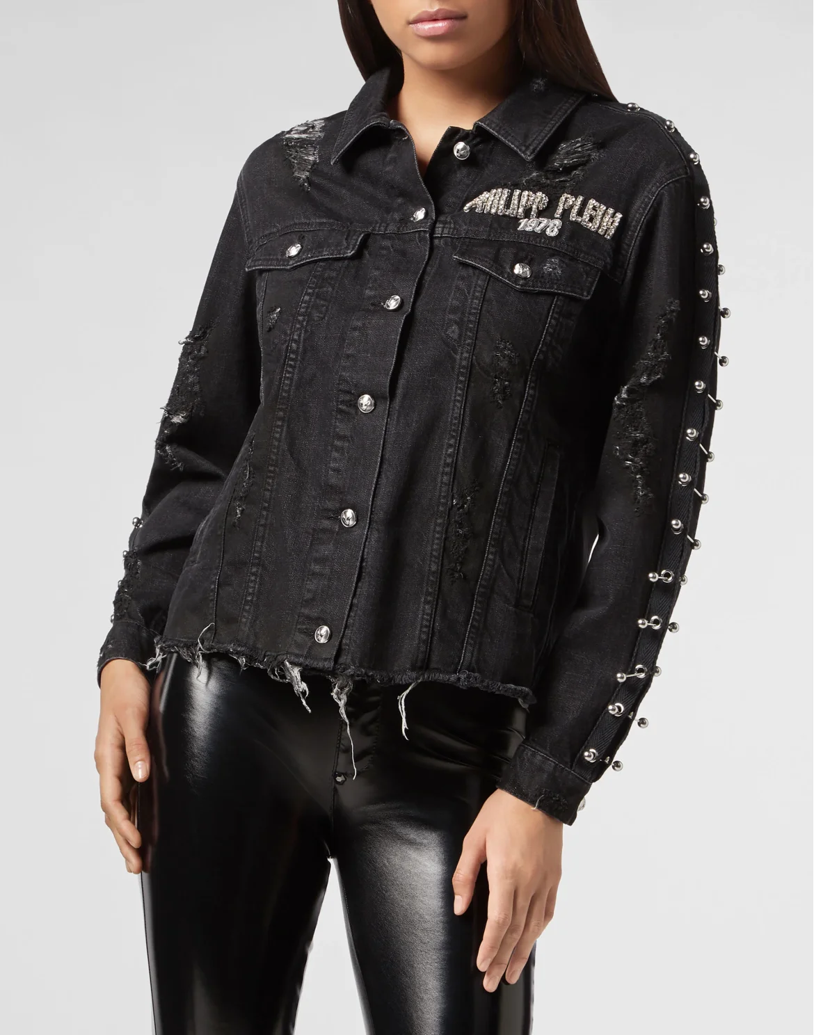Denim Jacket PP1978, цвет: Черный