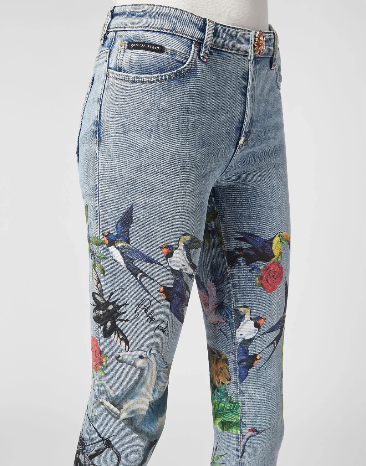 Miss Slim Fit Jungle, цвет: Голубой