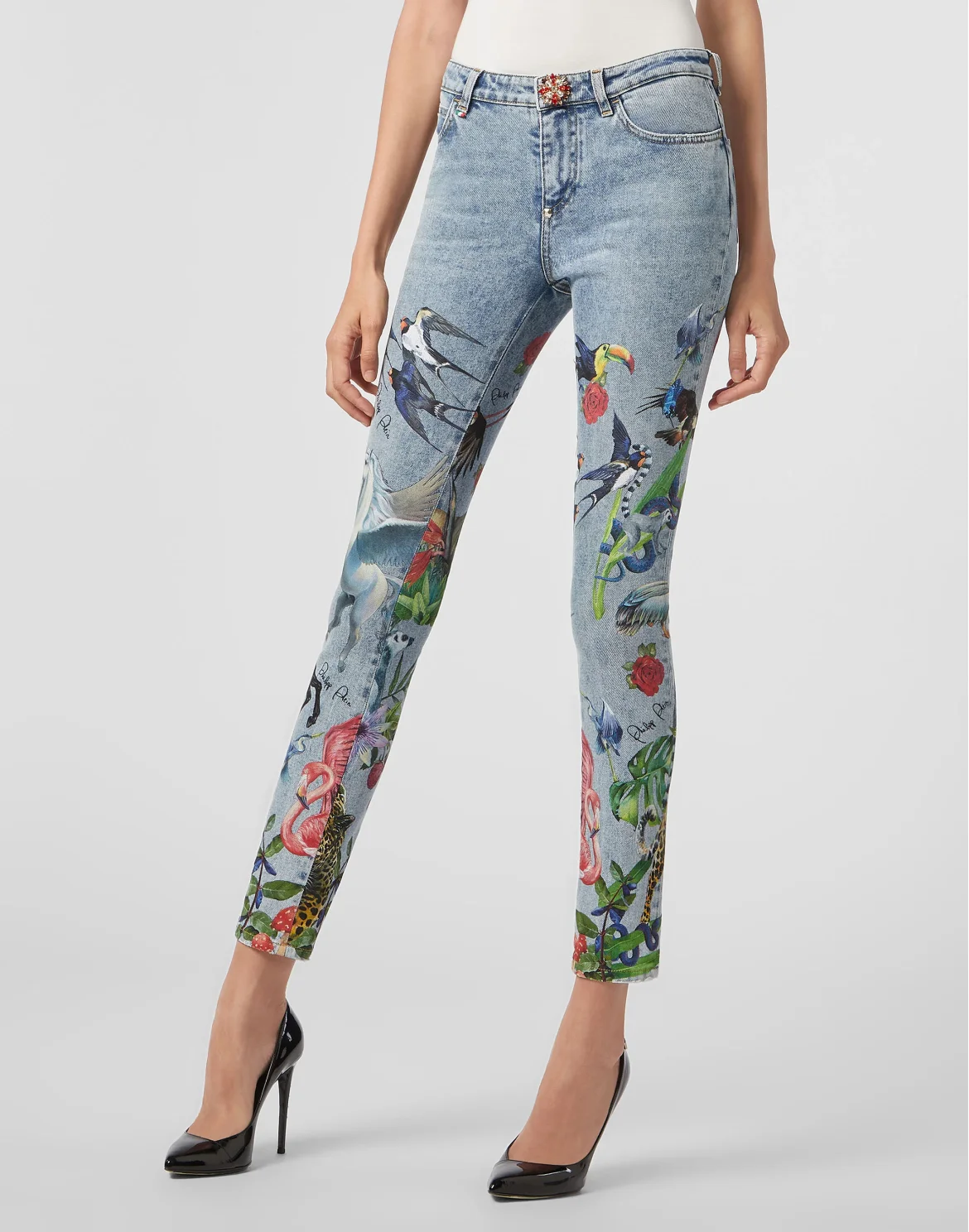 Miss Slim Fit Jungle, цвет: Голубой