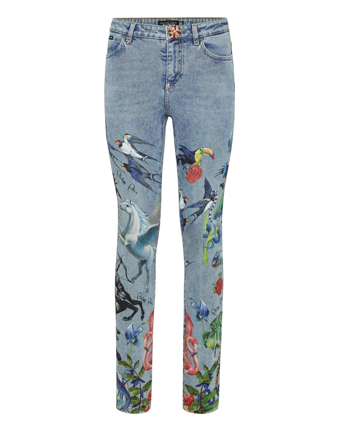 Miss Slim Fit Jungle, цвет: Голубой