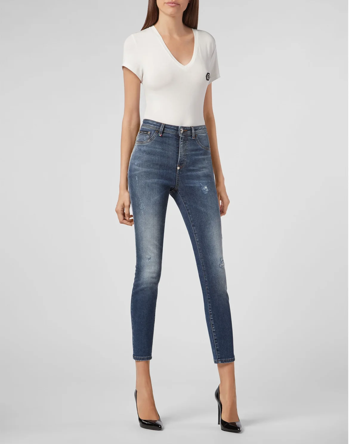 High Waist Jegging Statement, цвет: Синий
