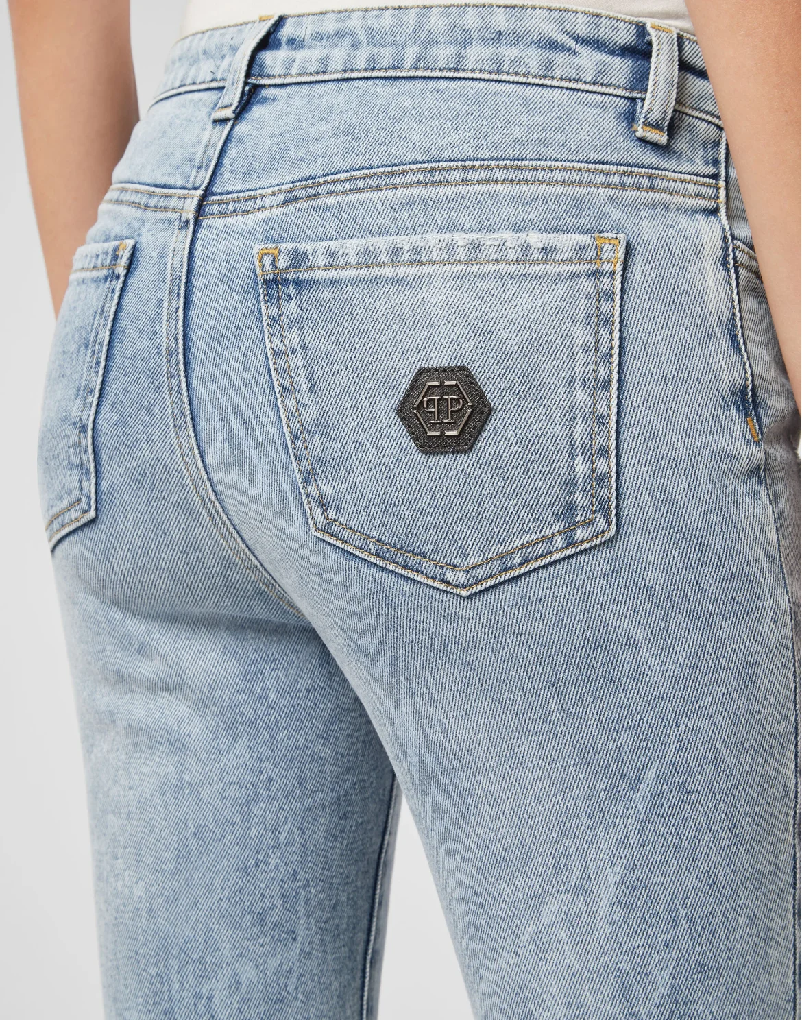 Slim Fit Statement, цвет: Голубой