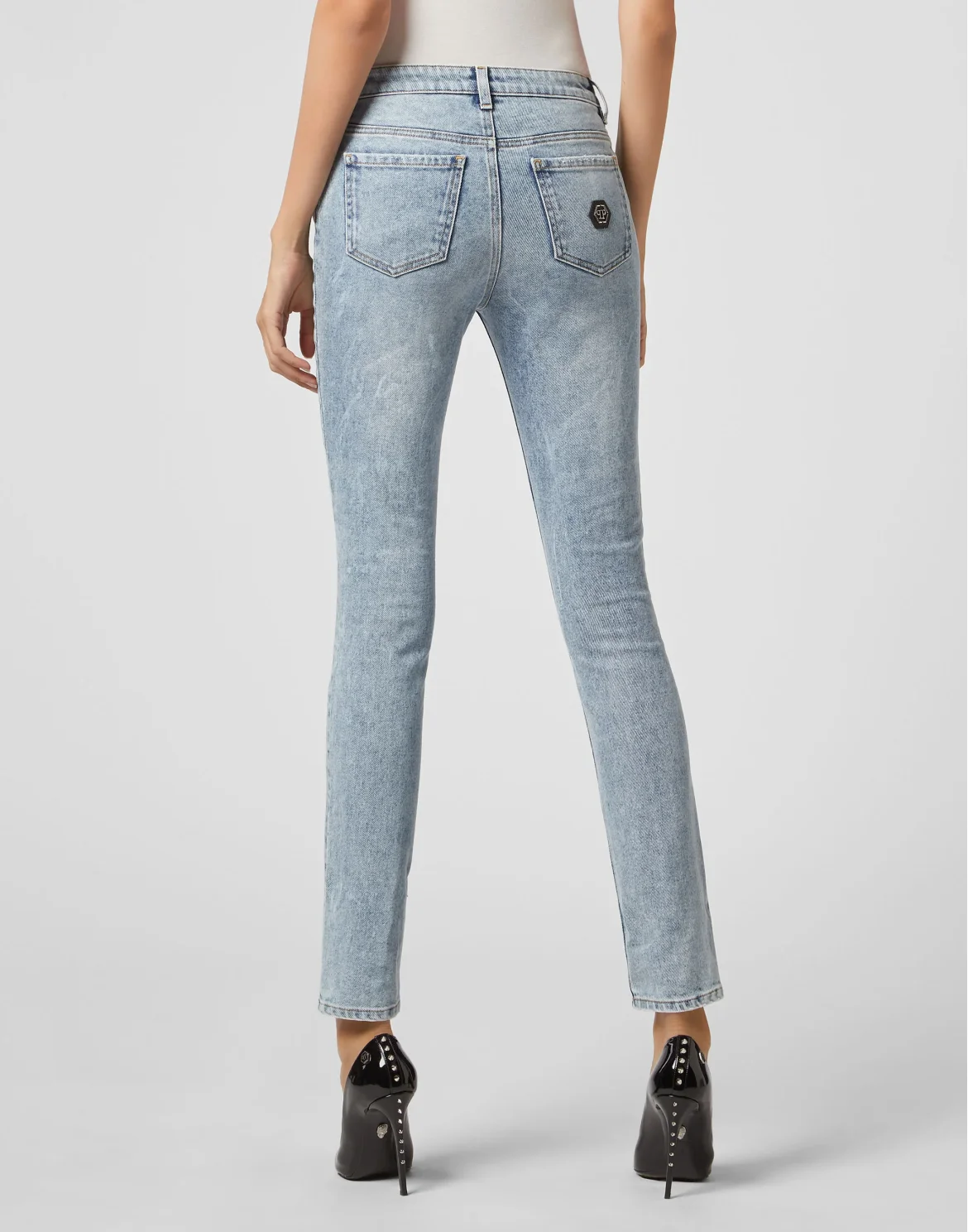Slim Fit Statement, цвет: Голубой