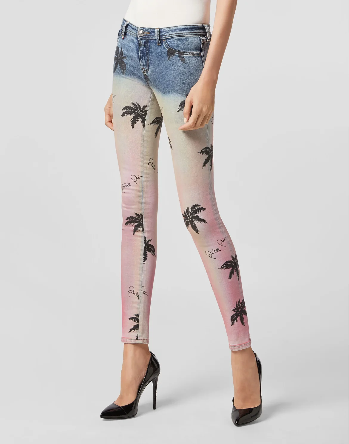 Jeggins Aloha Plein, цвет: Синий
