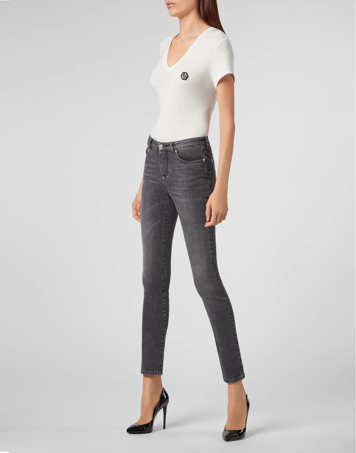 Miss Slim Fit Statement, цвет: Серый
