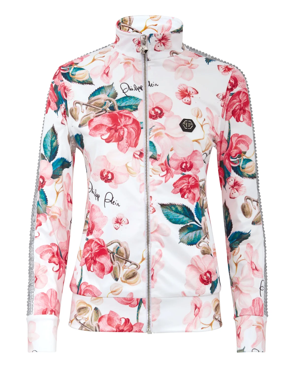 Jogging Jacket Flowers, цвет: Белый