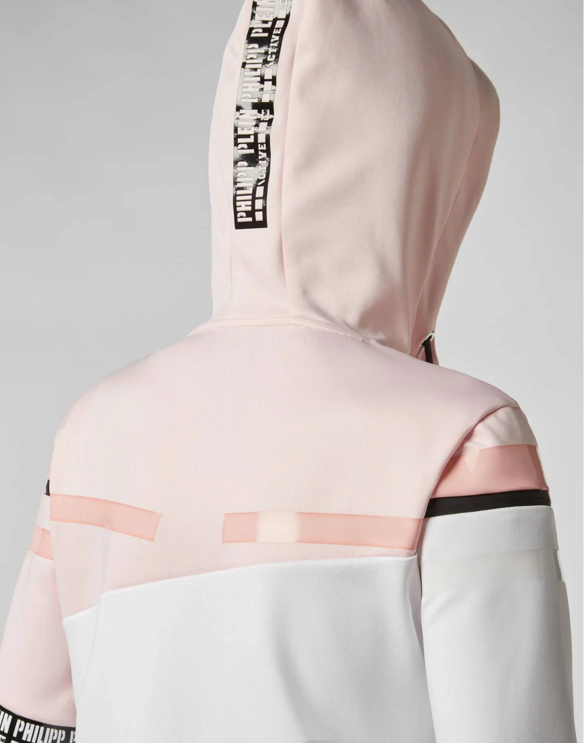 Hoodie Sweatjacket  Stripes, цвет: Белый