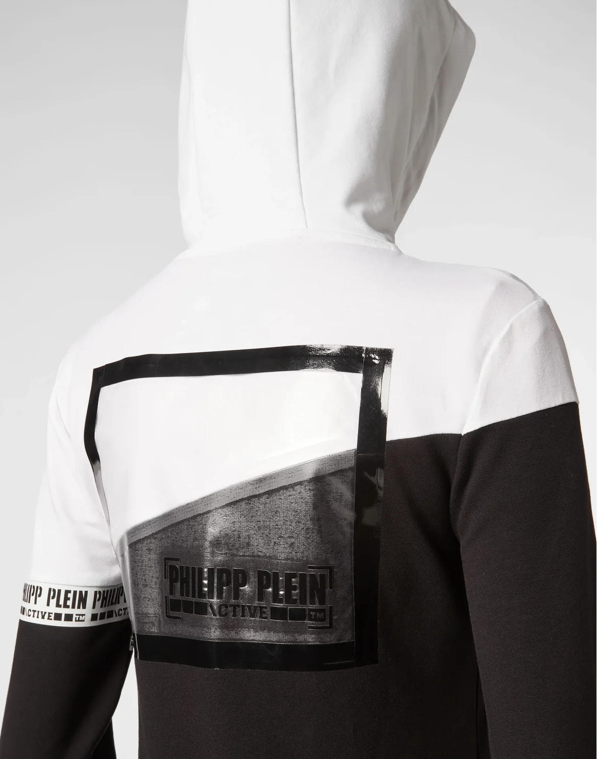 Hoodie Sweatjacket  Stripes, цвет: Черный